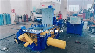 Empacadora de metal hidráulica automática Y81F-100